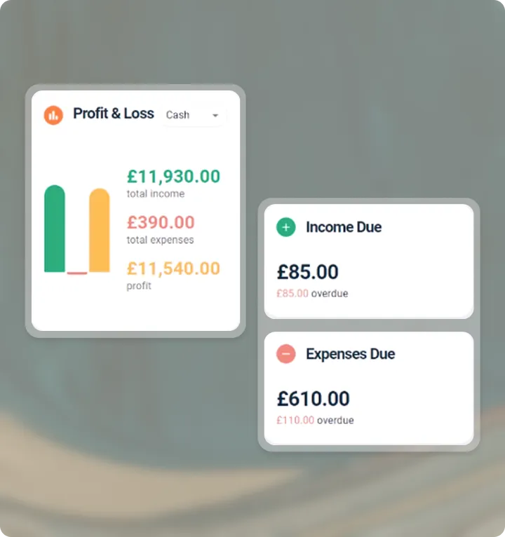 Icon - comprehensive property accounting features