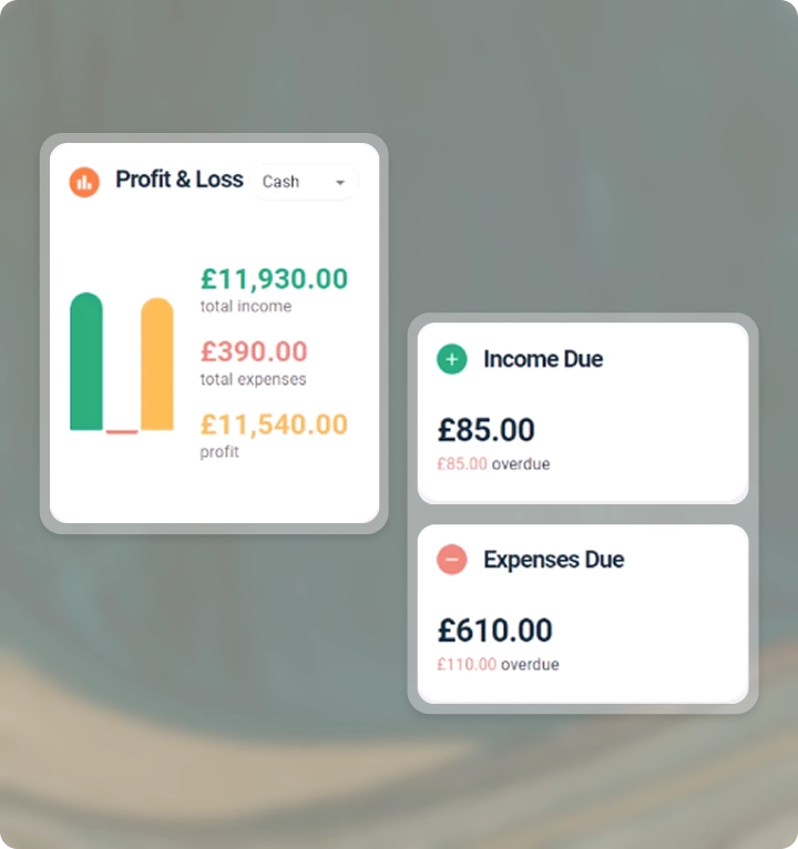 Icon - comprehensive property accounting features